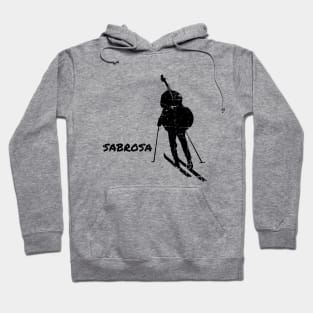 Sabrosa Distressed Black Hoodie